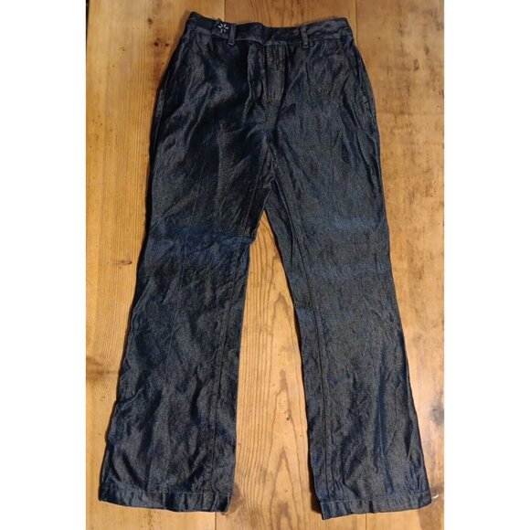 Vtg Spiegel Womens Pants 6 Blazer 10 Outfit Set Blue Denim Look Business Casual - Picture 6 of 11